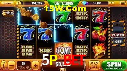 Jackpots e promoções na 5P BET
